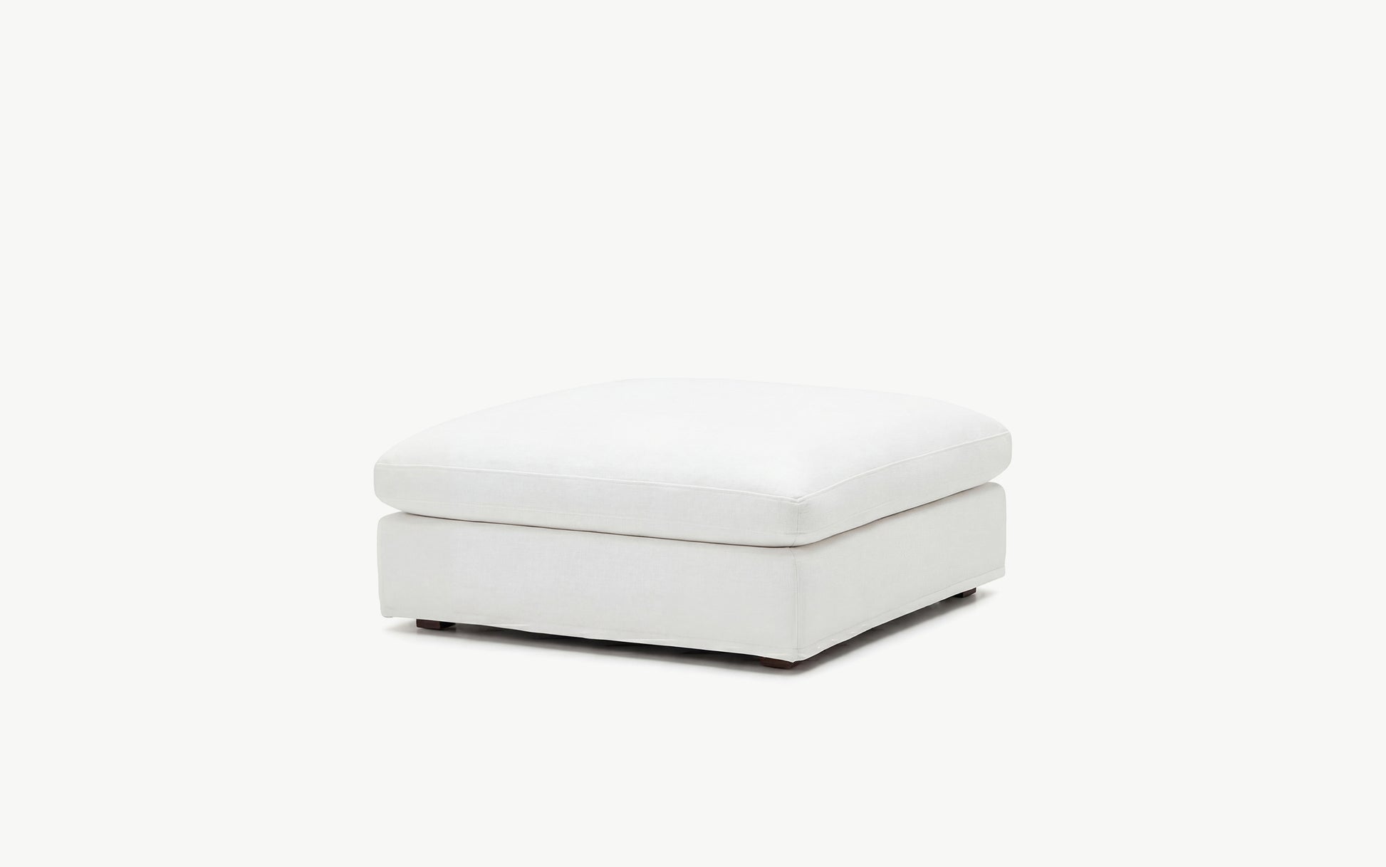 Cloud Couch Ottoman Modular Seater | White