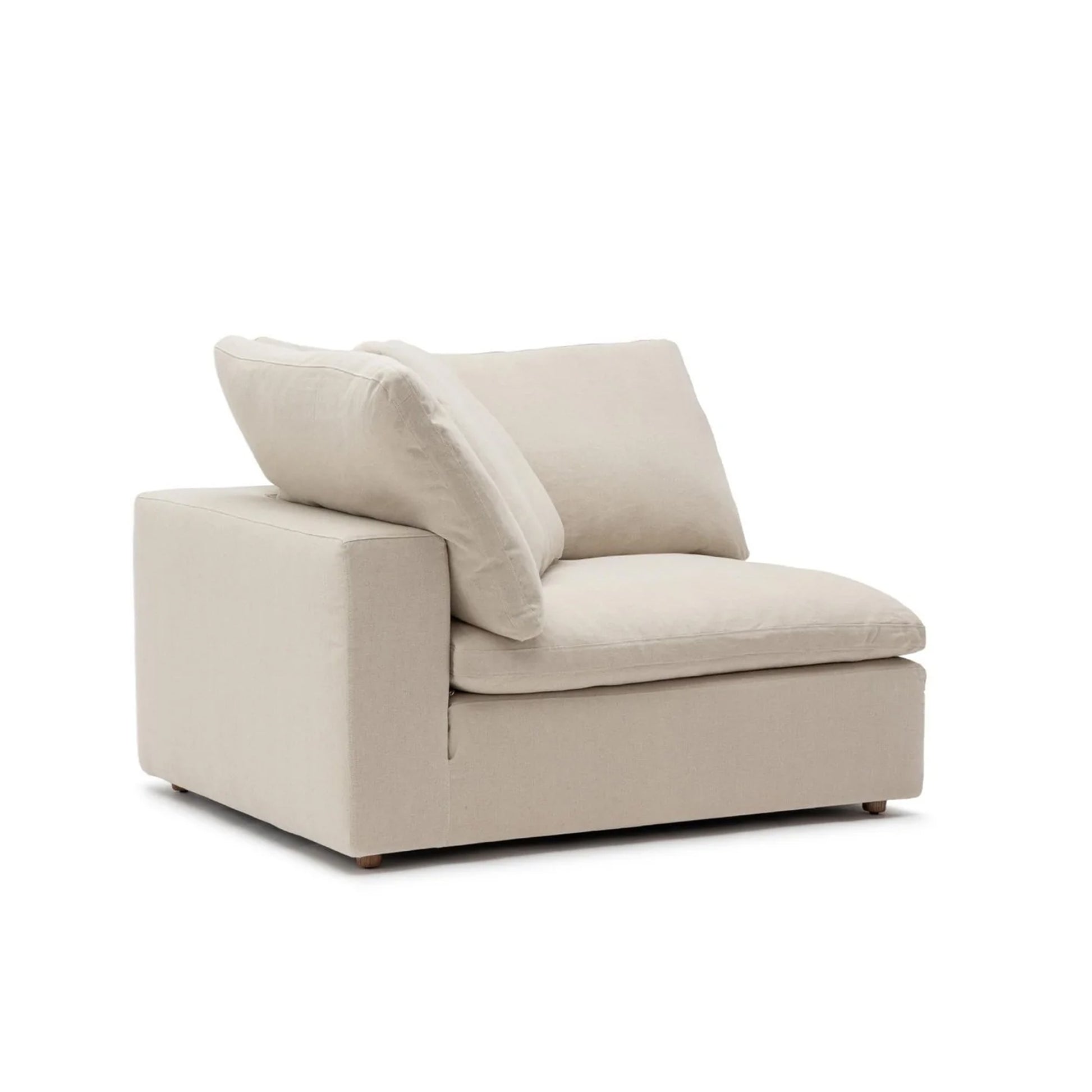 CloudForm™ 3-Seater + Ottoman Modular Sofa | Cream