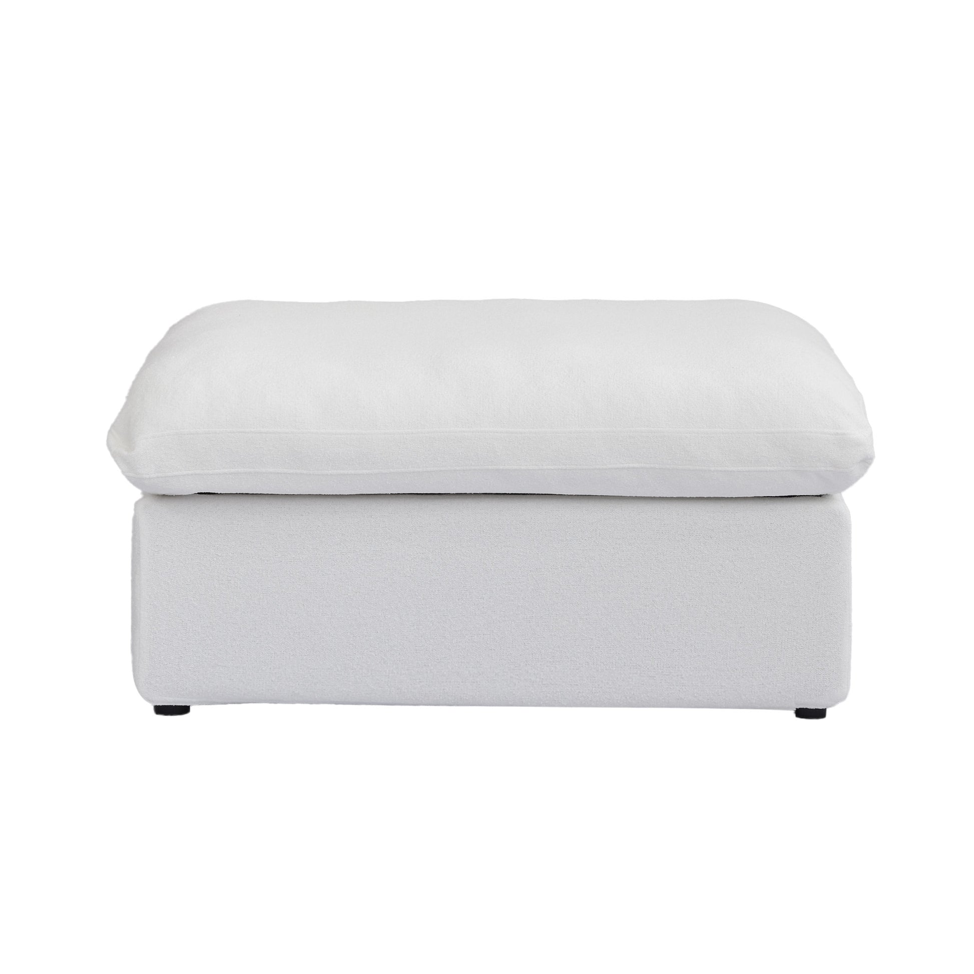 Sofatica® Couch Ottoman in White | Performance Fabric