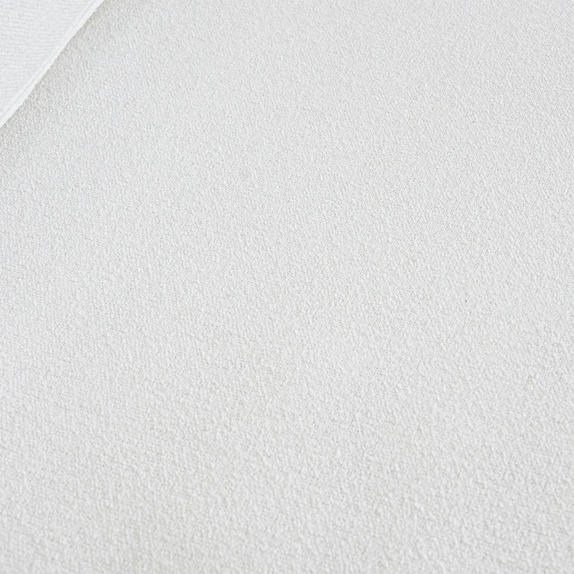 Sofatica® Middle Armless Couch in White | Performance Fabric