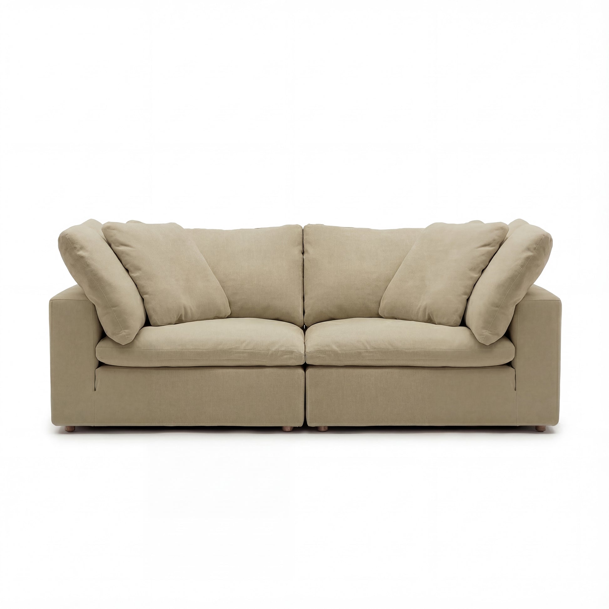 CloudForm™ 2-Seater Modular Sofa | Khaki