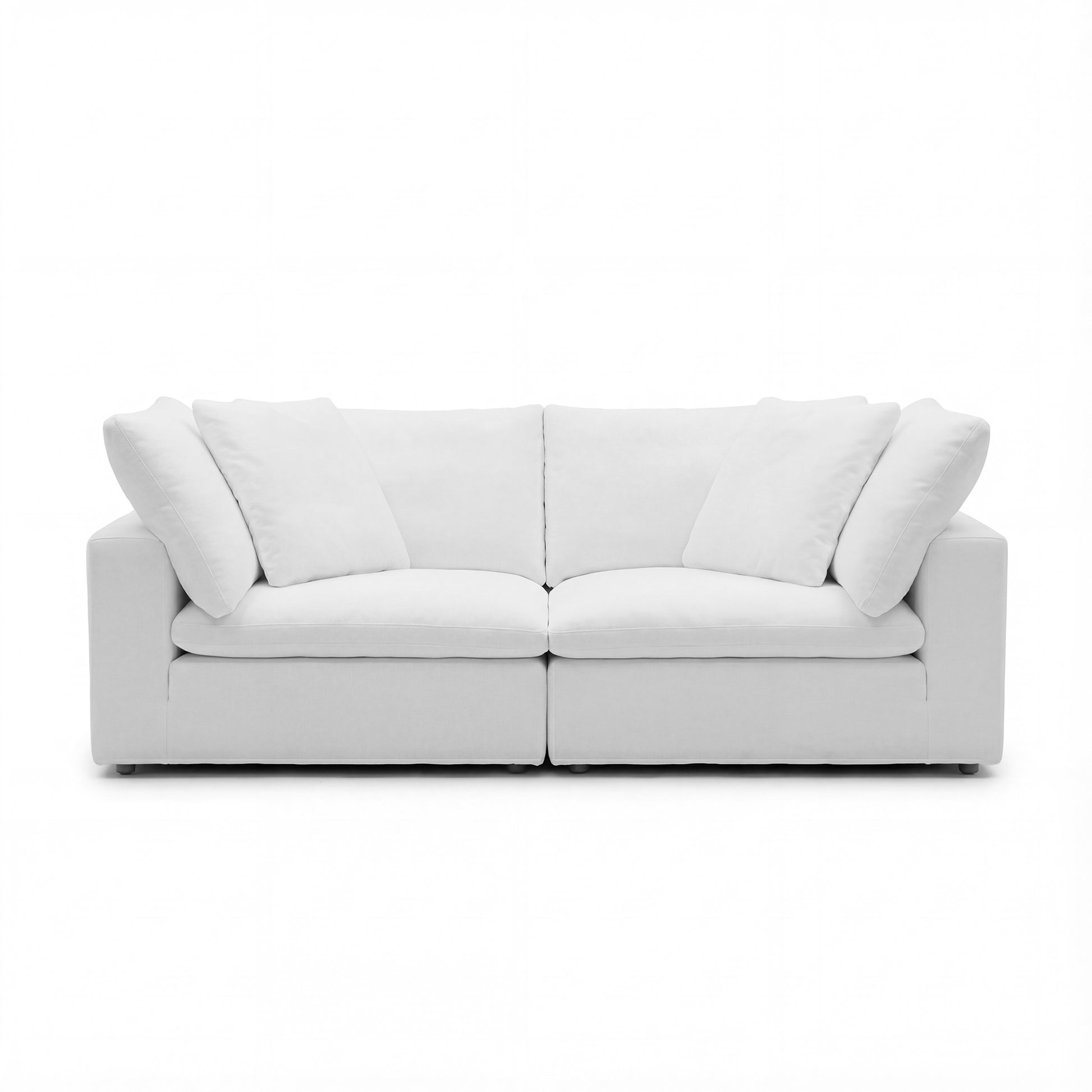 CloudForm™ 2-Seater Modular Sofa Luxe Version | White