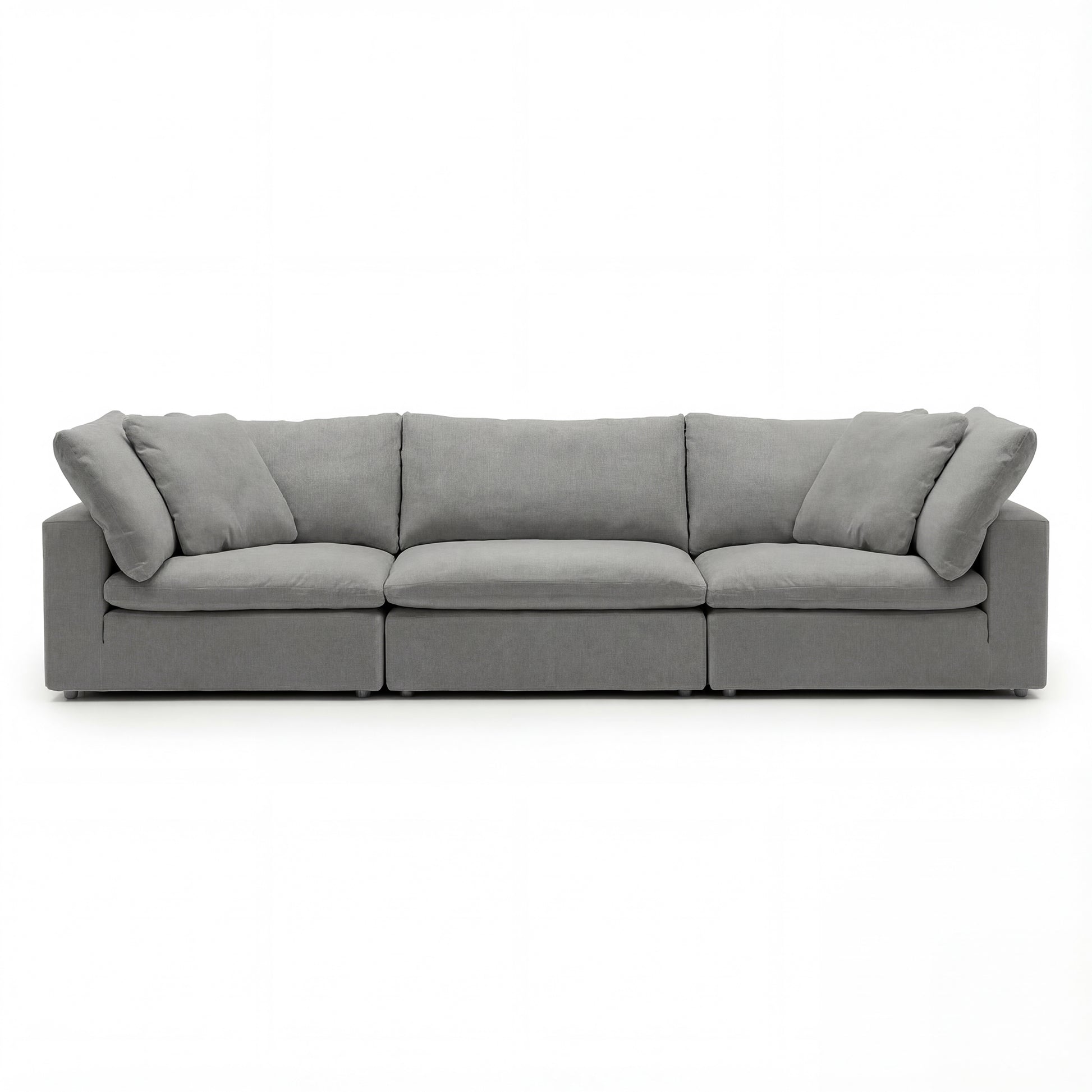 CloudForm™ 3-Seater Modular Sofa Luxe Version | Gray