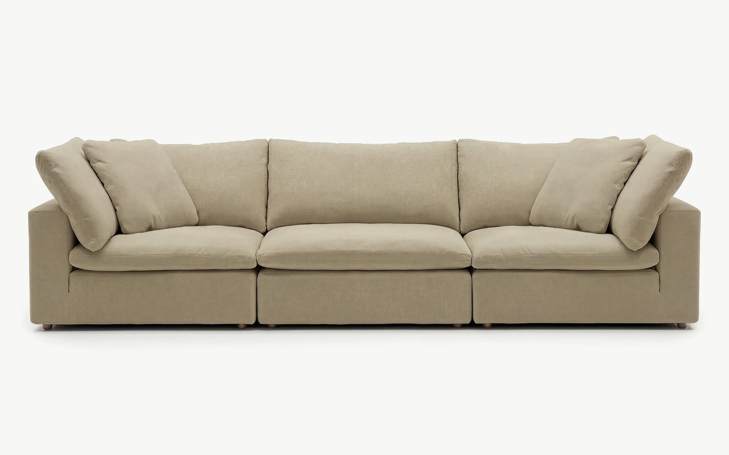 CLOUD SOFA 3P ベージュ Cloud Couch 3-Seater Modular | Beige | Sofatica®