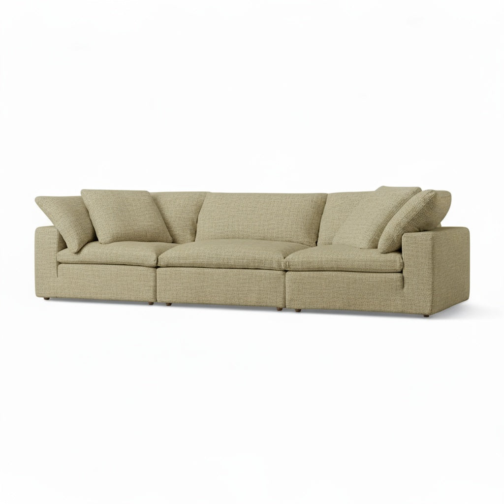 CloudForm™ 3-Seater Modular Sofa | Khaki