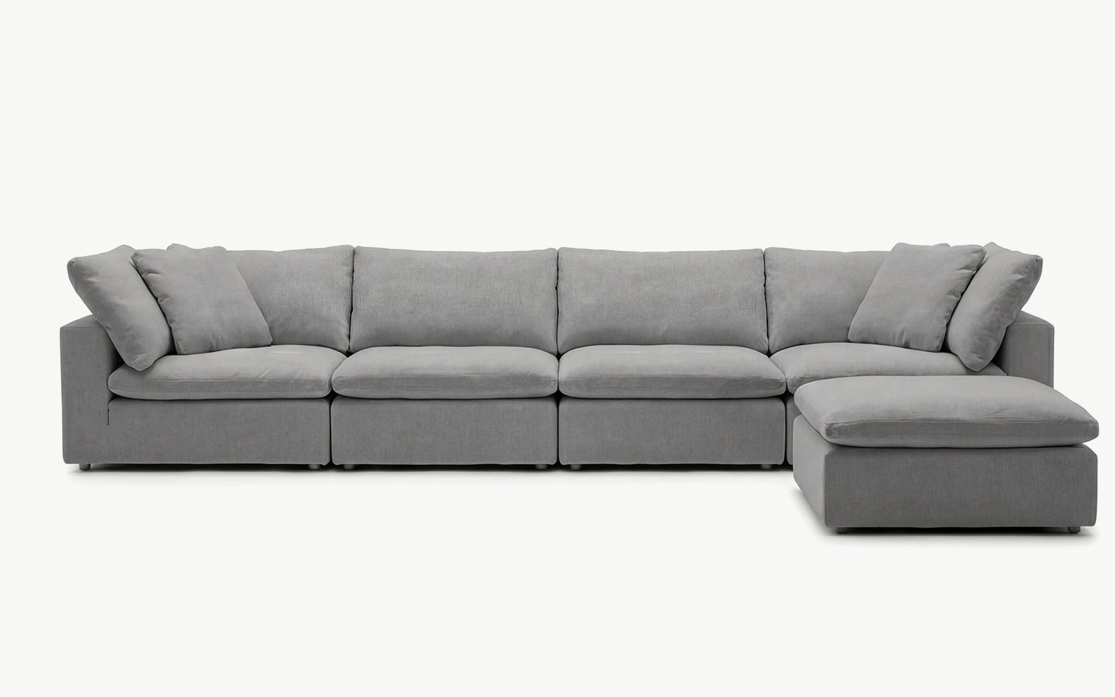 Cloud Couch 5-Seater Modular Sectional | Gray
