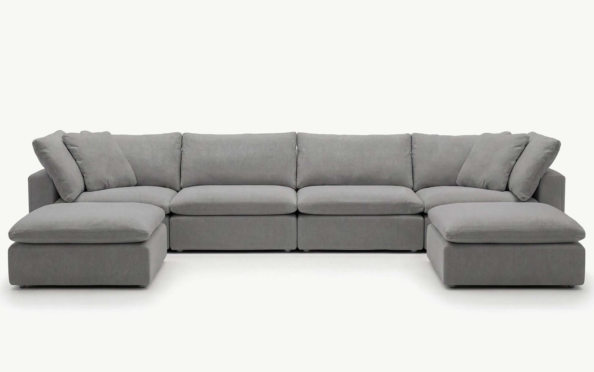 Cloud Couch 6-Seater Modular Sectional | Gray