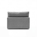 Cloud Couch Armless Replacement Cover in Gray