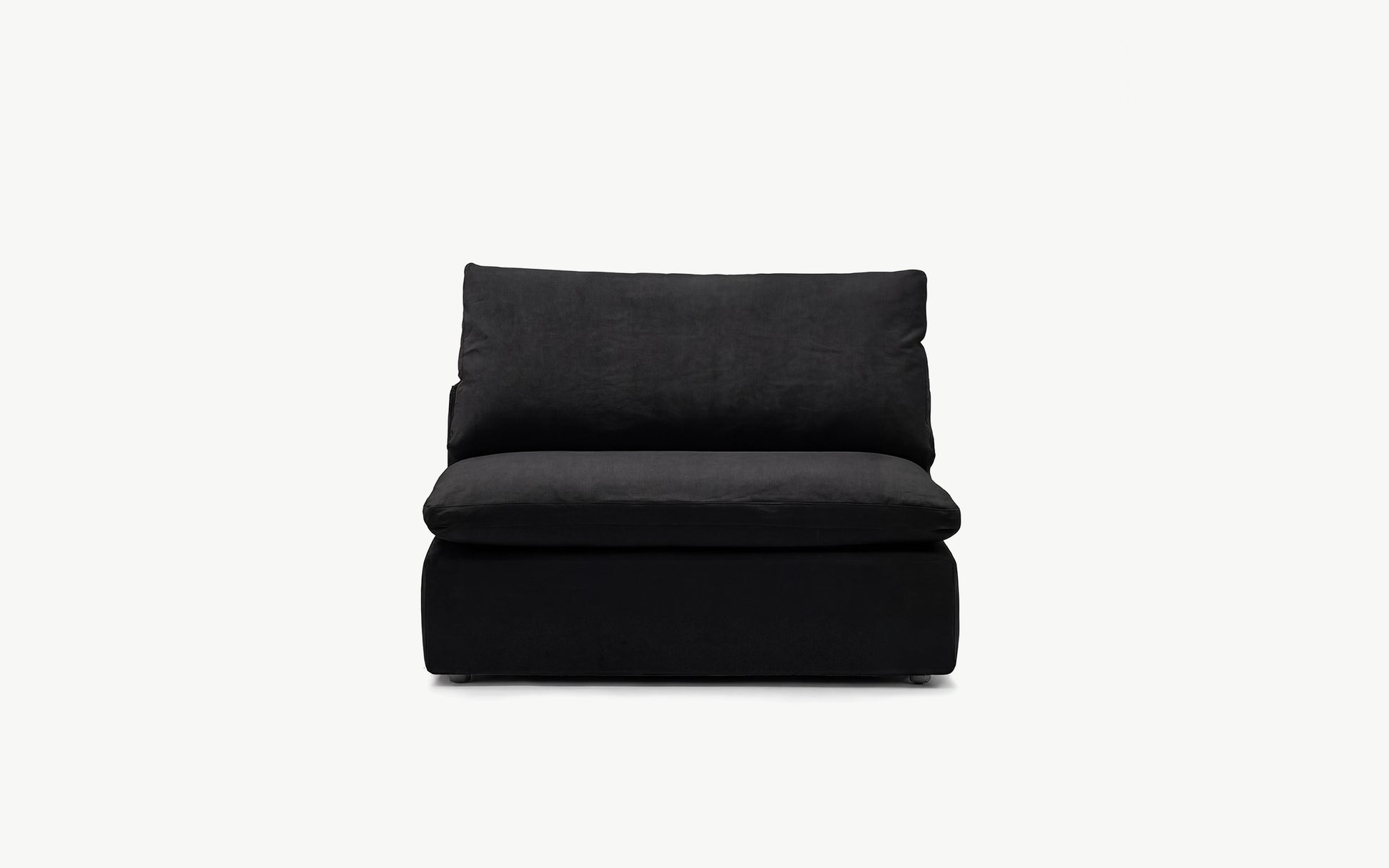 Cloud Couch Luxe 4-Seater Modular Sectional | Black