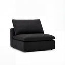 Cloud Couch Armless Replacement Cover in Black