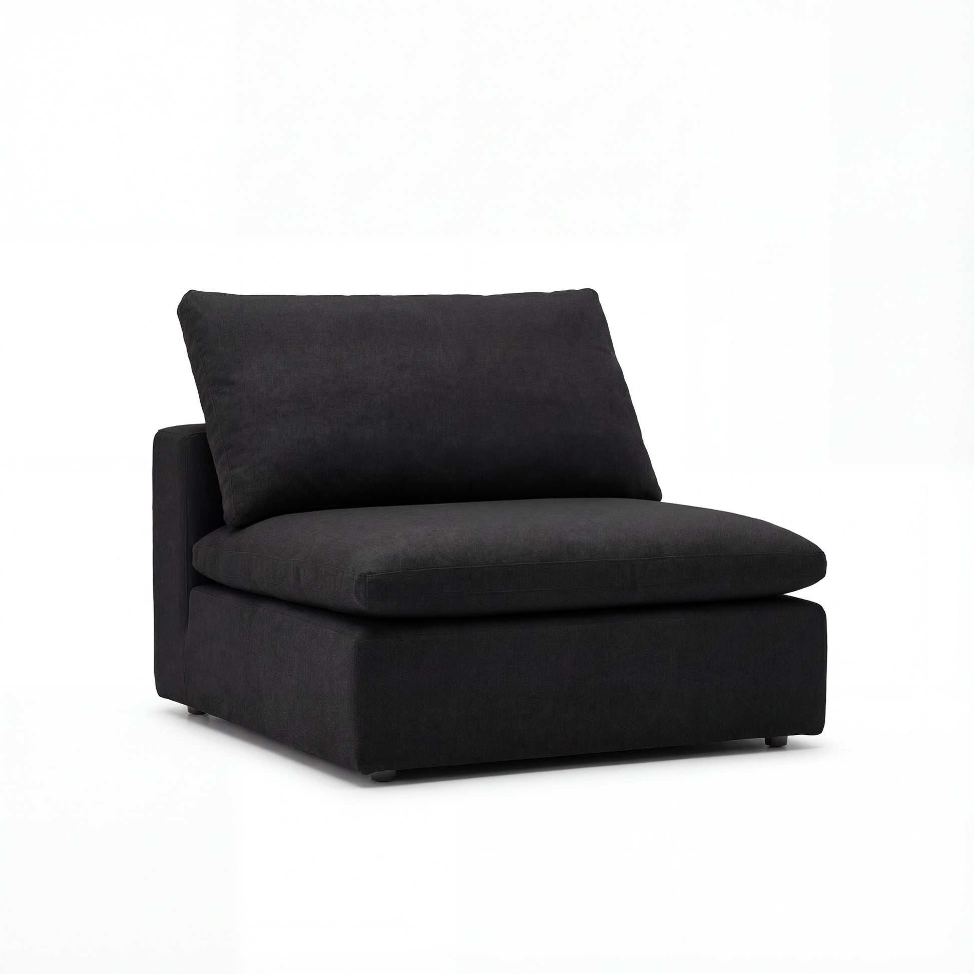 CloudForm™ 3-Seater Modular Sofa Luxe Version | Black