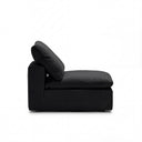Cloud Couch Armless Replacement Cover in Black