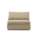 Cloud Couch Armless Replacement Cover in Beige