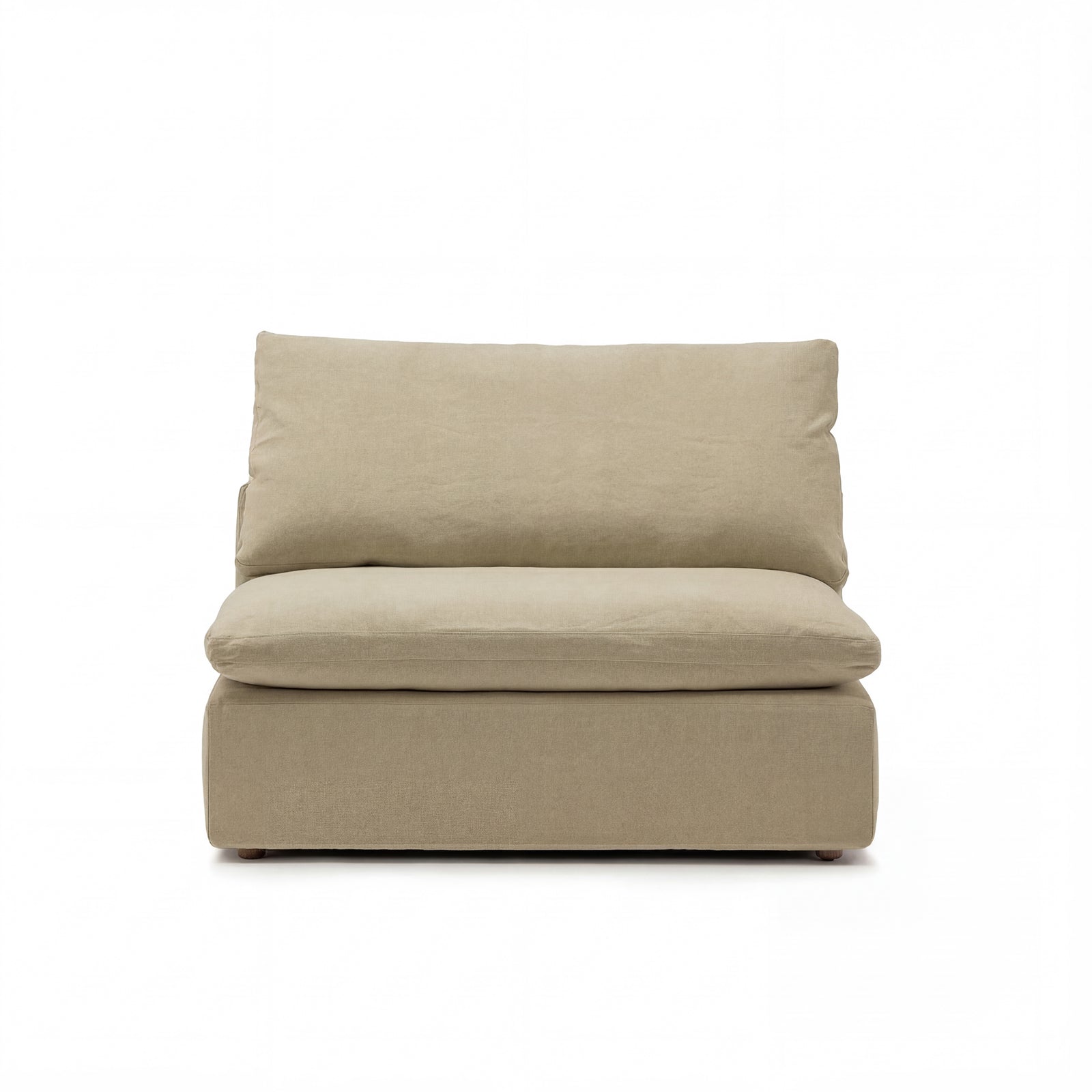 Cloud Couch Armless Replacement Cover | Beige
