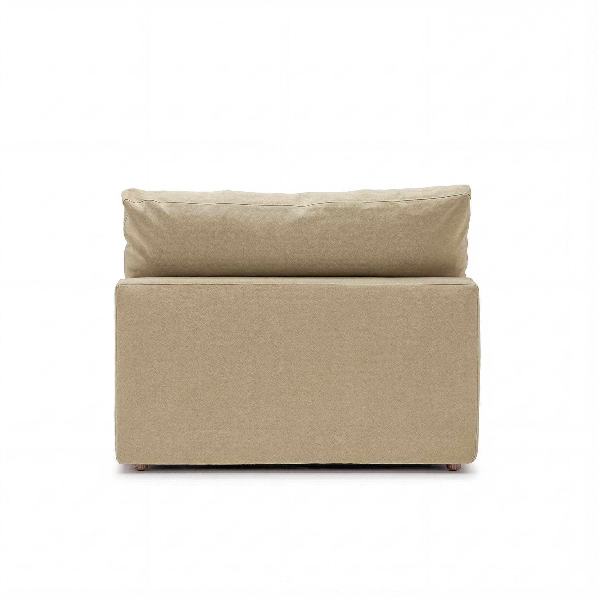 CloudForm™ Middle Armless Modular Sofa Luxe Version | Beige