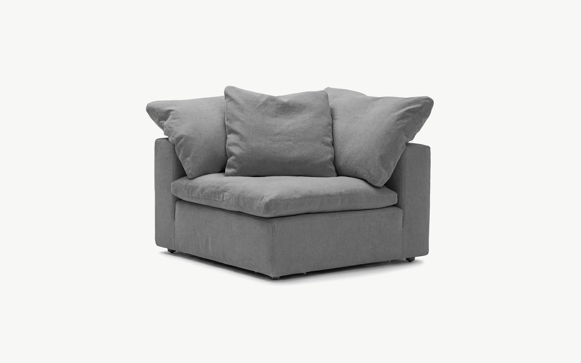 Cloud Couch Luxe 5-Seater Modular Sectional | Gray