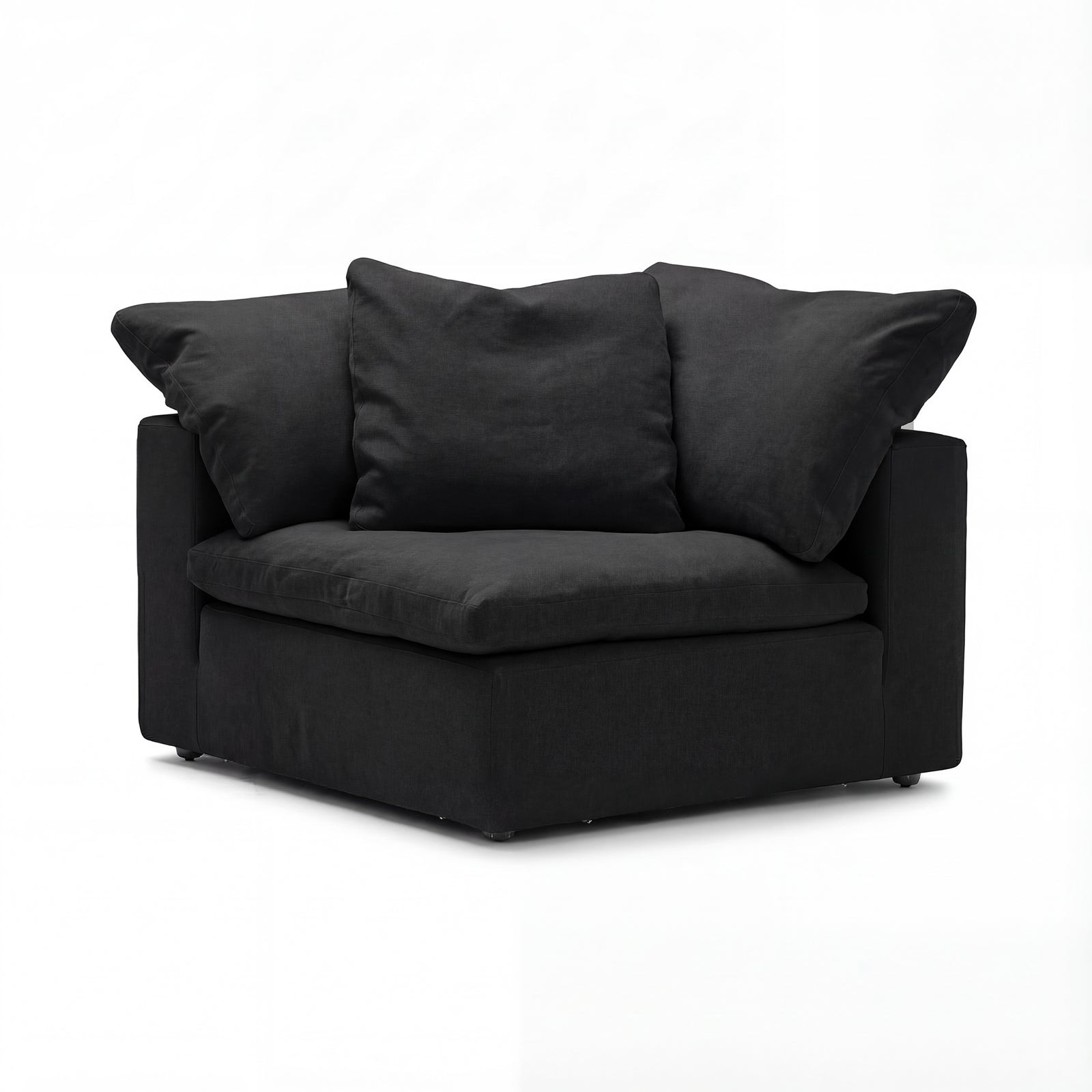 Cloud Couch Corner Replacement Cover | Black