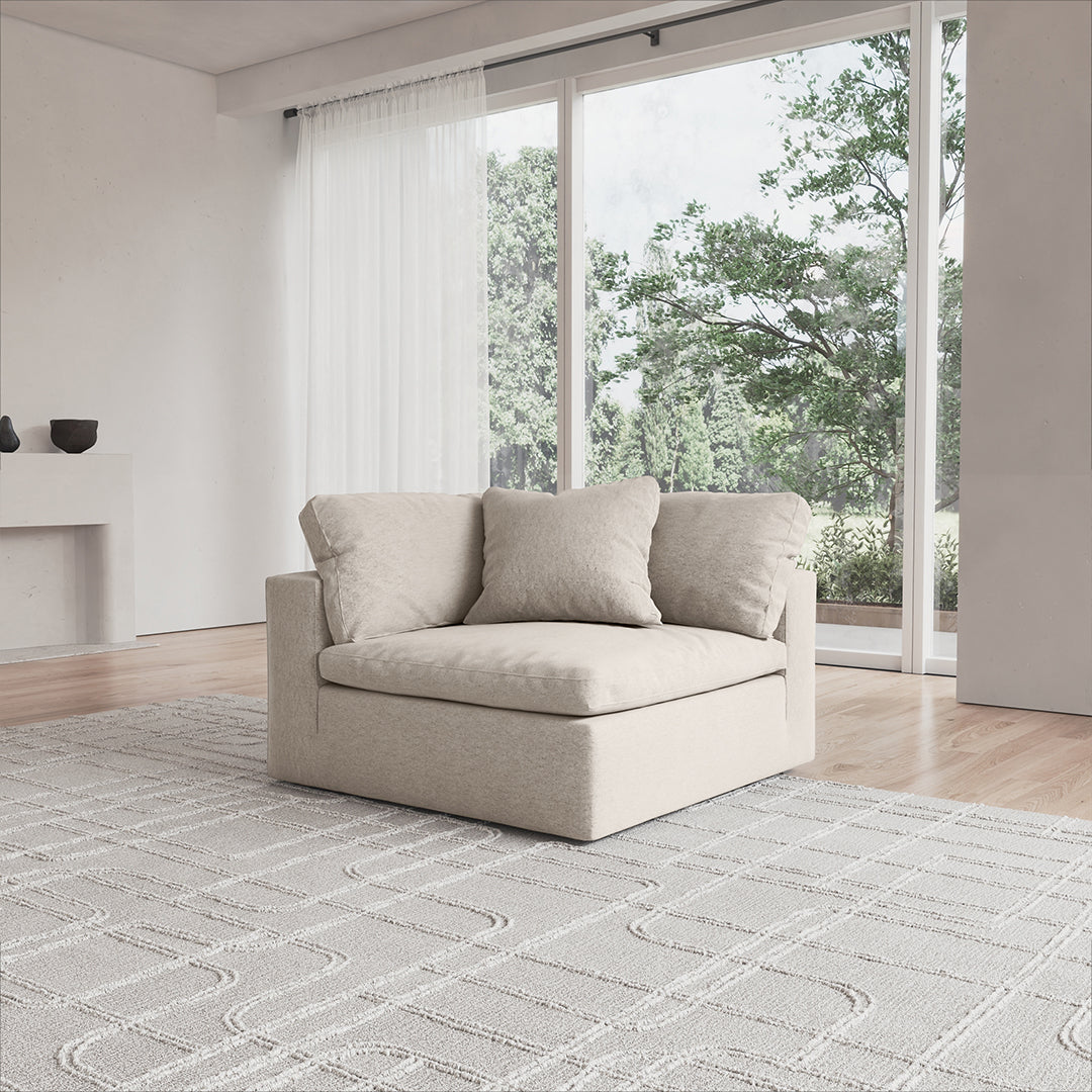 CloudForm™ Corner Modular Sofa | Cream