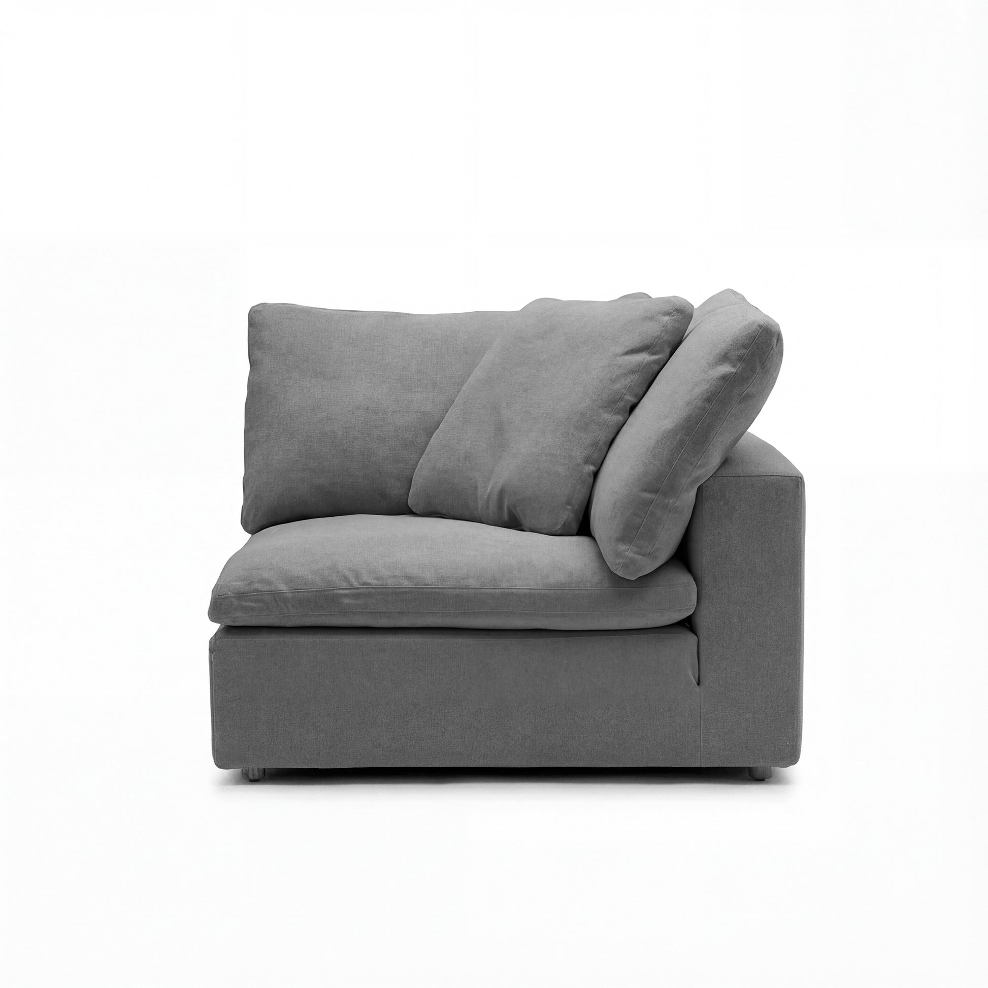 CloudForm™ Left Armrest Modular Sofa Luxe Version | Gray