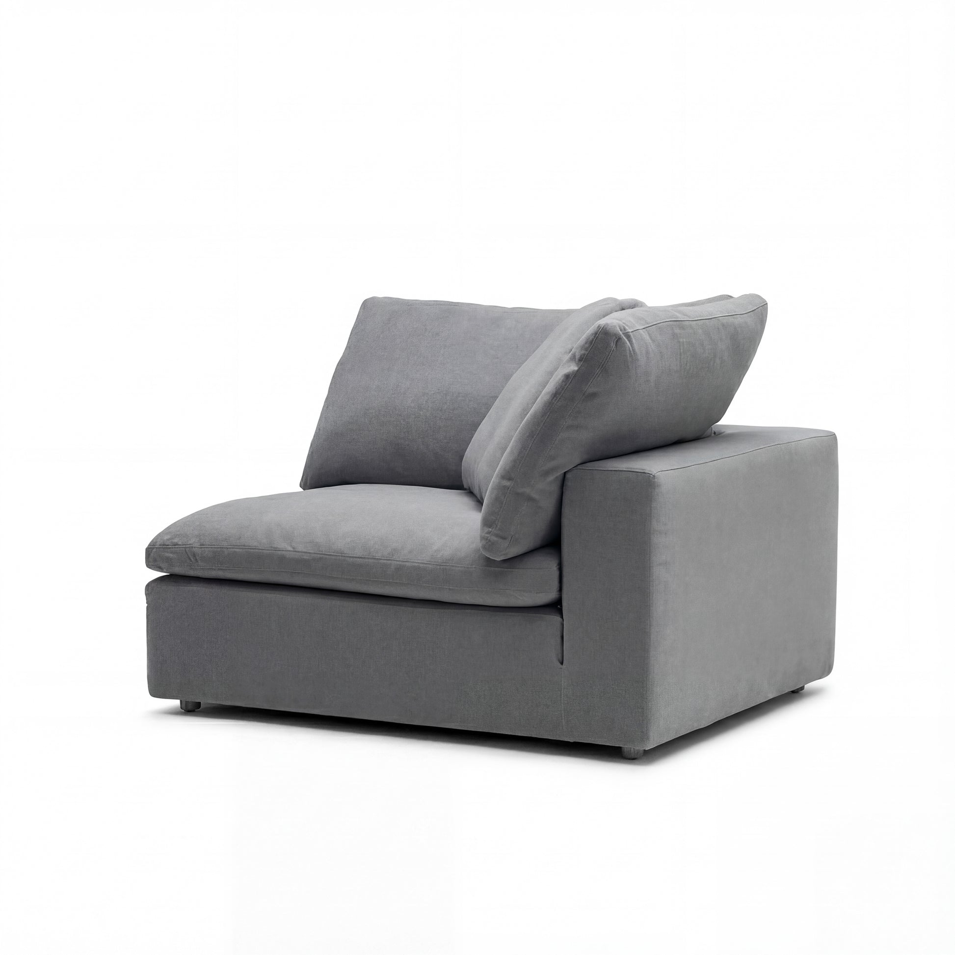 CloudForm™ Left Armrest Modular Sofa Luxe Version | Gray