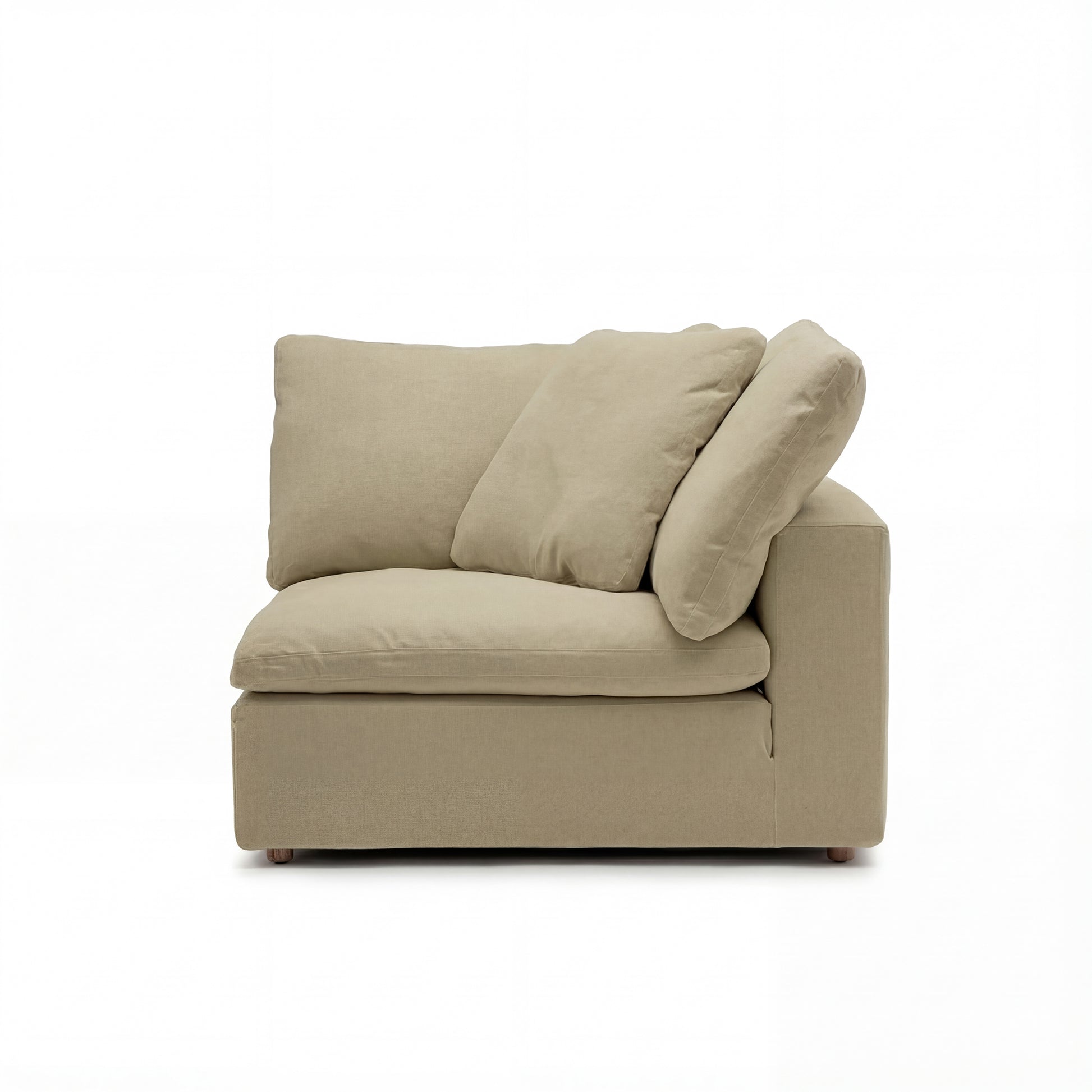 CloudForm™ Left Armrest Modular Sofa Luxe Version | Beige