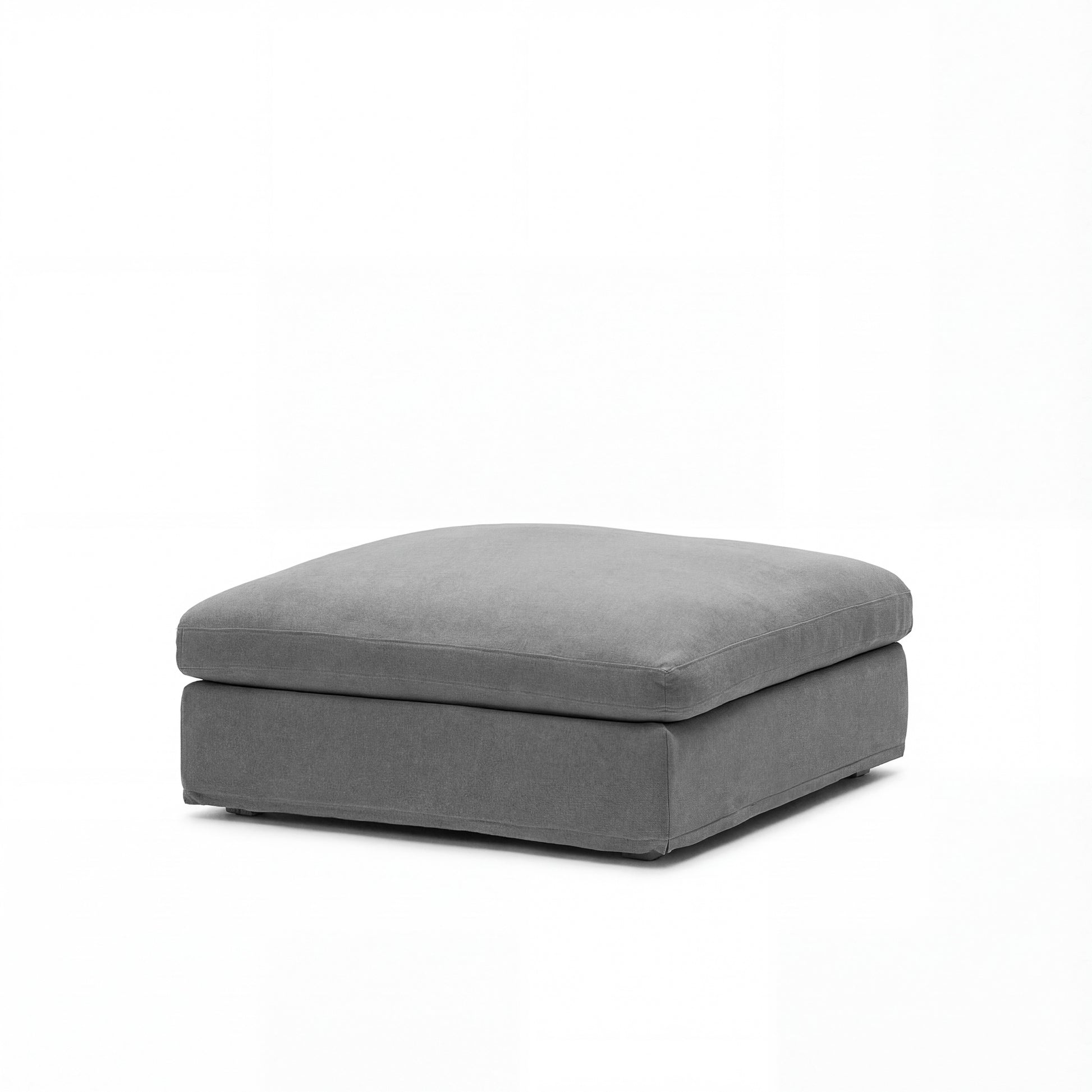 CloudForm™ 4-Seater + Ottoman Modular L-Sofa | Anthracite