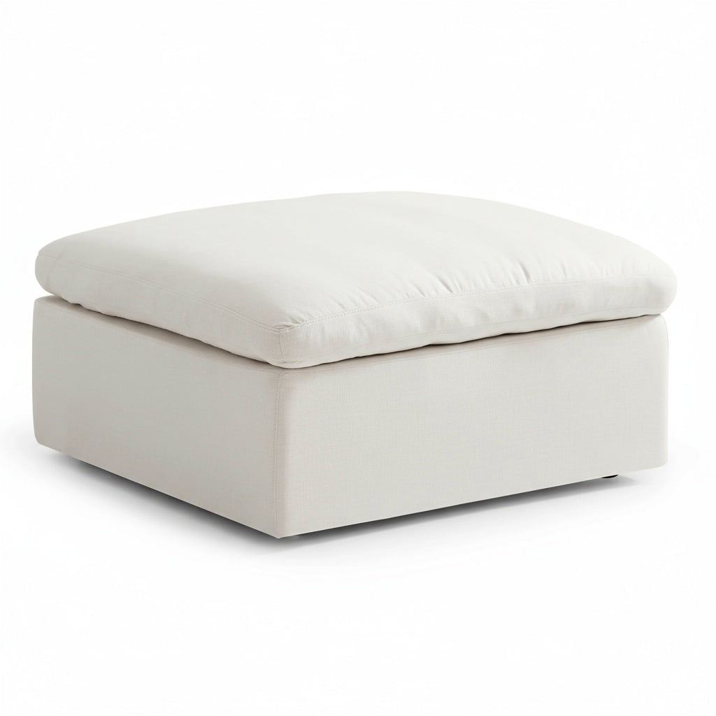 CloudForm™ 3-Seater + Ottoman Modular Sofa | White