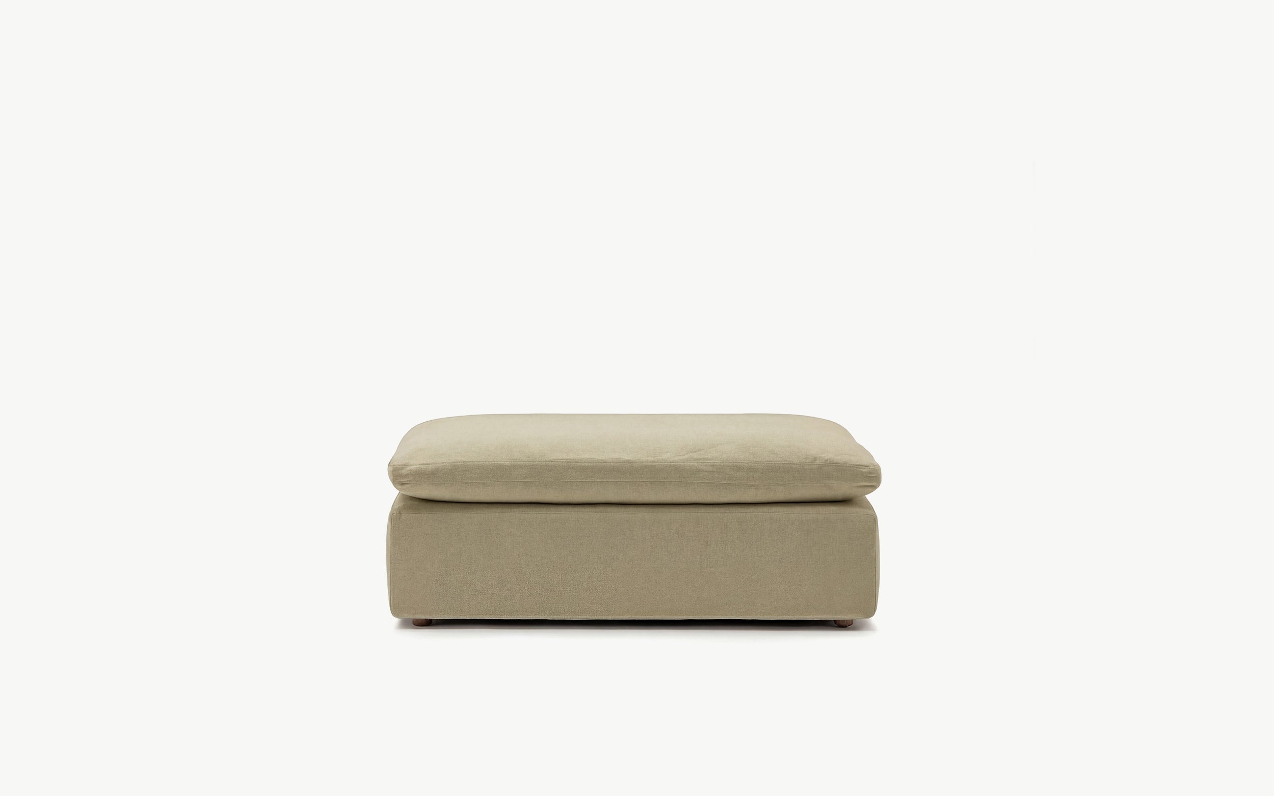 Cloud Couch Ottoman Modular Seater | Beige