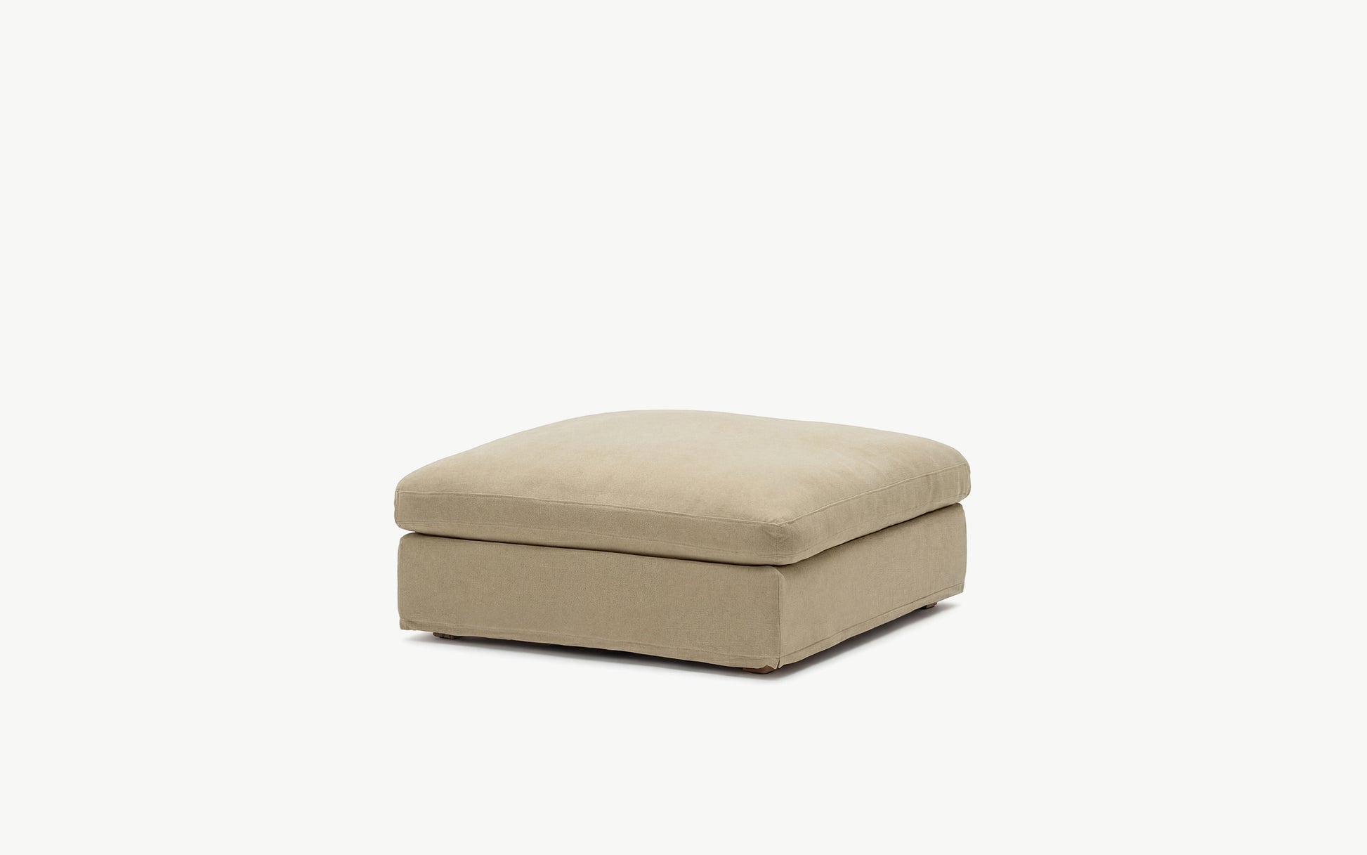 Cloud Couch Ottoman Modular Seater | Beige