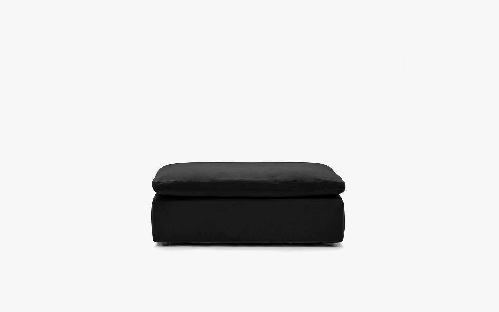 Cloud Couch Ottoman Modular Seater | Black