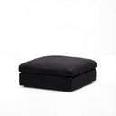 Cloud Couch Ottoman Replacement Cover in Black