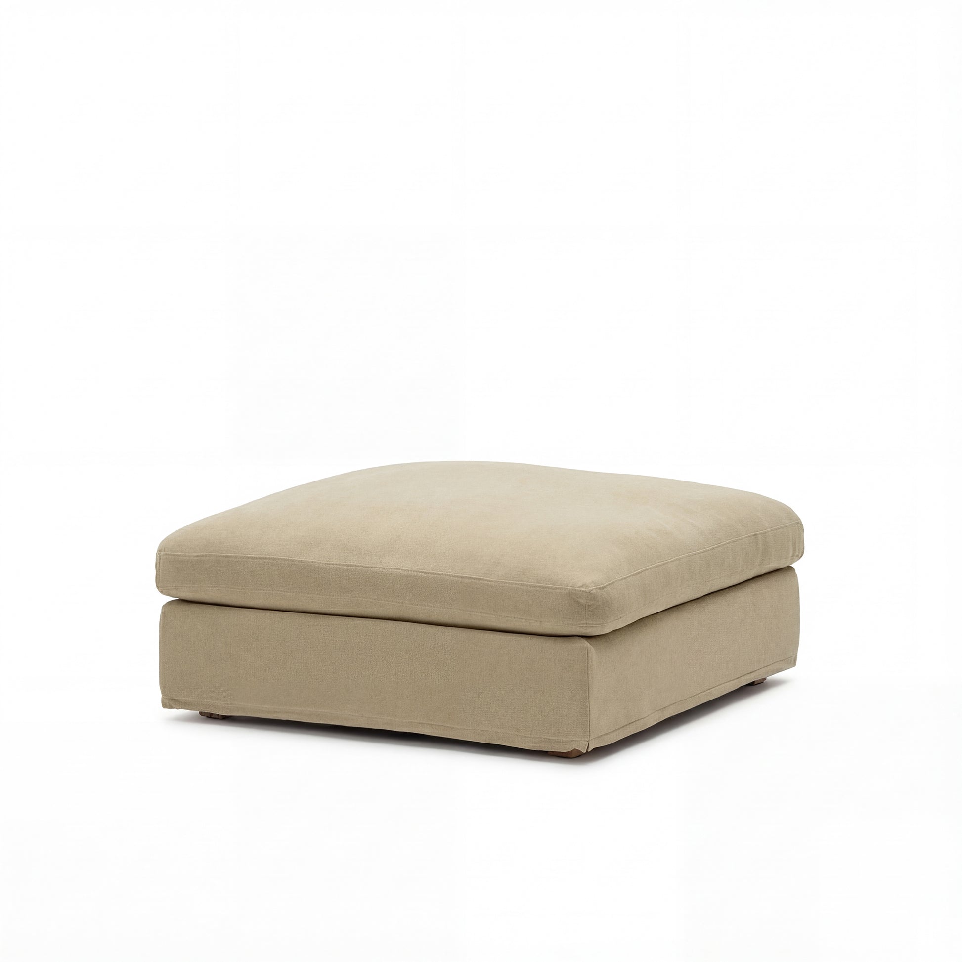 CloudForm™ 3-Seater + Ottoman Modular Sofa | Khaki