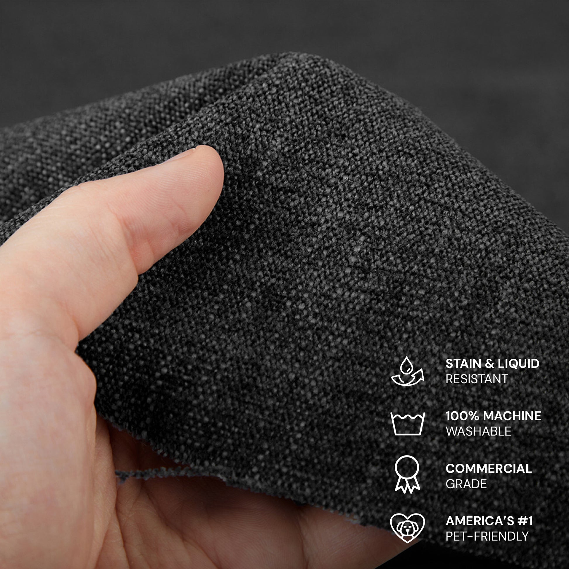 CloudForm™ Ottoman Modular Sofa | Black