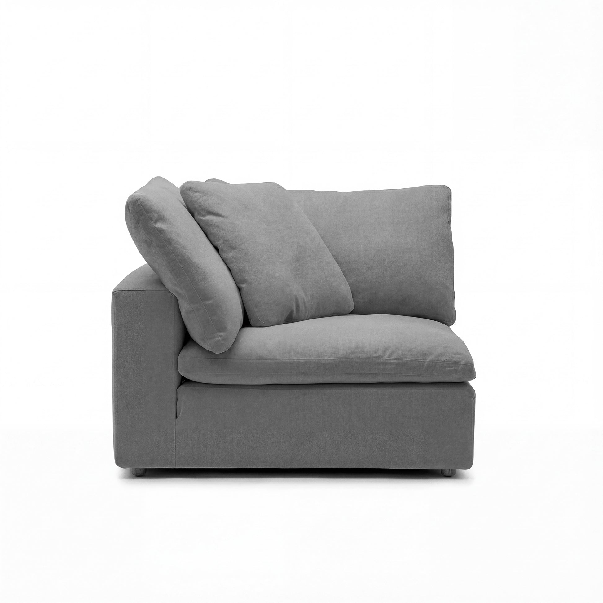 CloudForm™ Right Armrest Modular Sofa Luxe Version | Gray