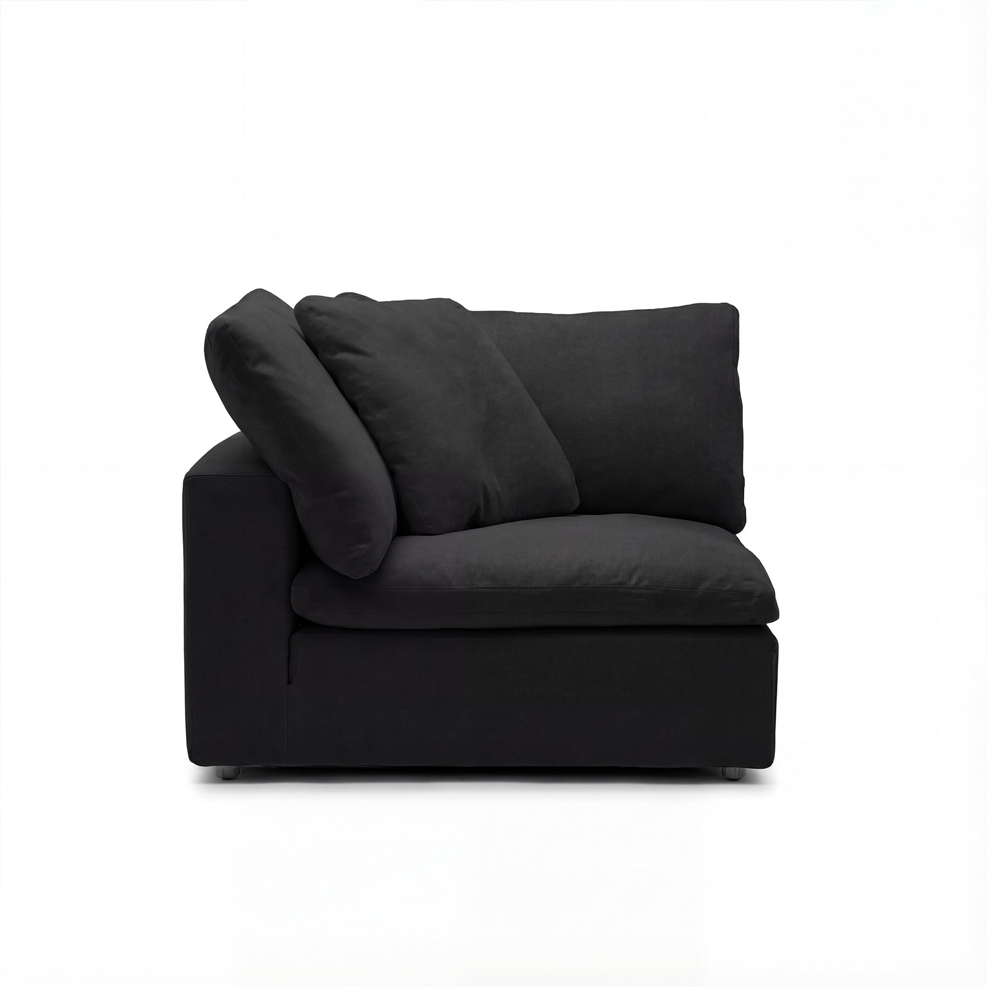 CloudForm™ Right Armrest Modular Sofa | Black