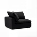 Cloud Couch Corner Replacement Cover in Black