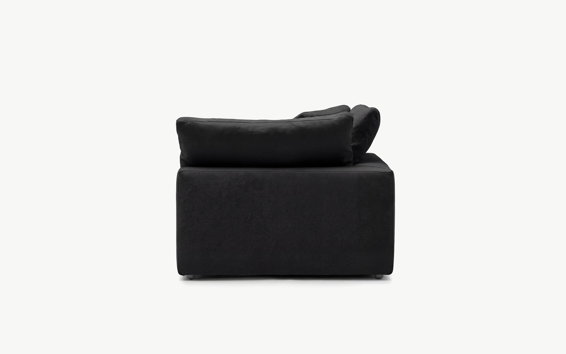 Cloud Couch Luxe 4-Seater Modular Sectional | Black
