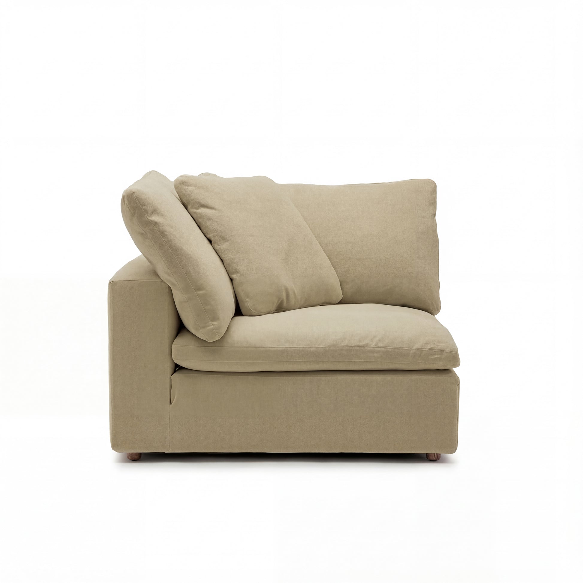 CloudForm™ Right Armrest Modular Sofa Luxe Version | Beige