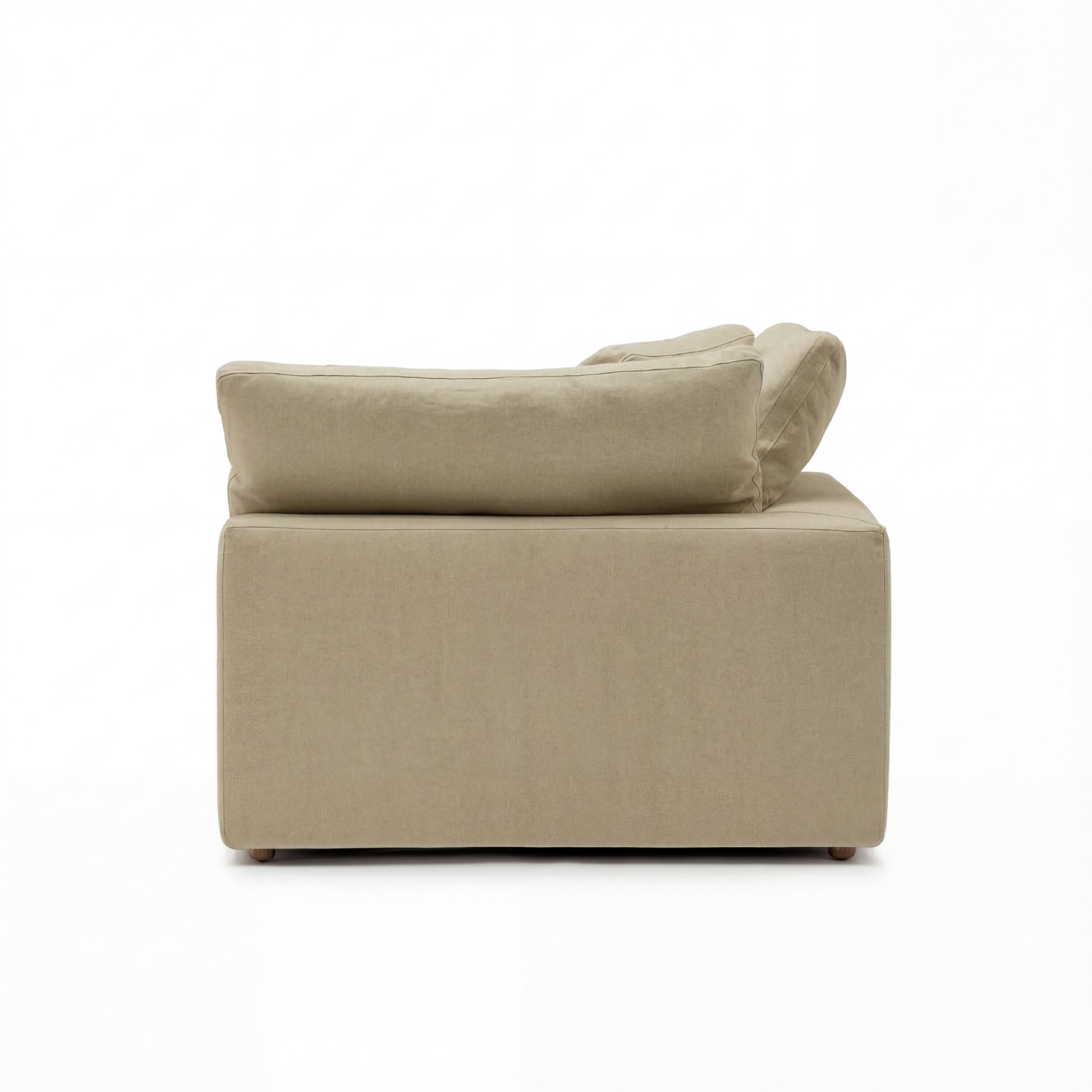 CloudForm™ Left Armrest Modular Sofa Luxe Version | Beige