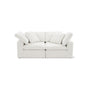 Sofatica® Modular 2-Seater Cloud Couch in White | Performance Fabric - Sofatica  