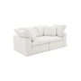 Sofatica® Modular 2-Seater Cloud Couch in White | Performance Fabric - Sofatica  
