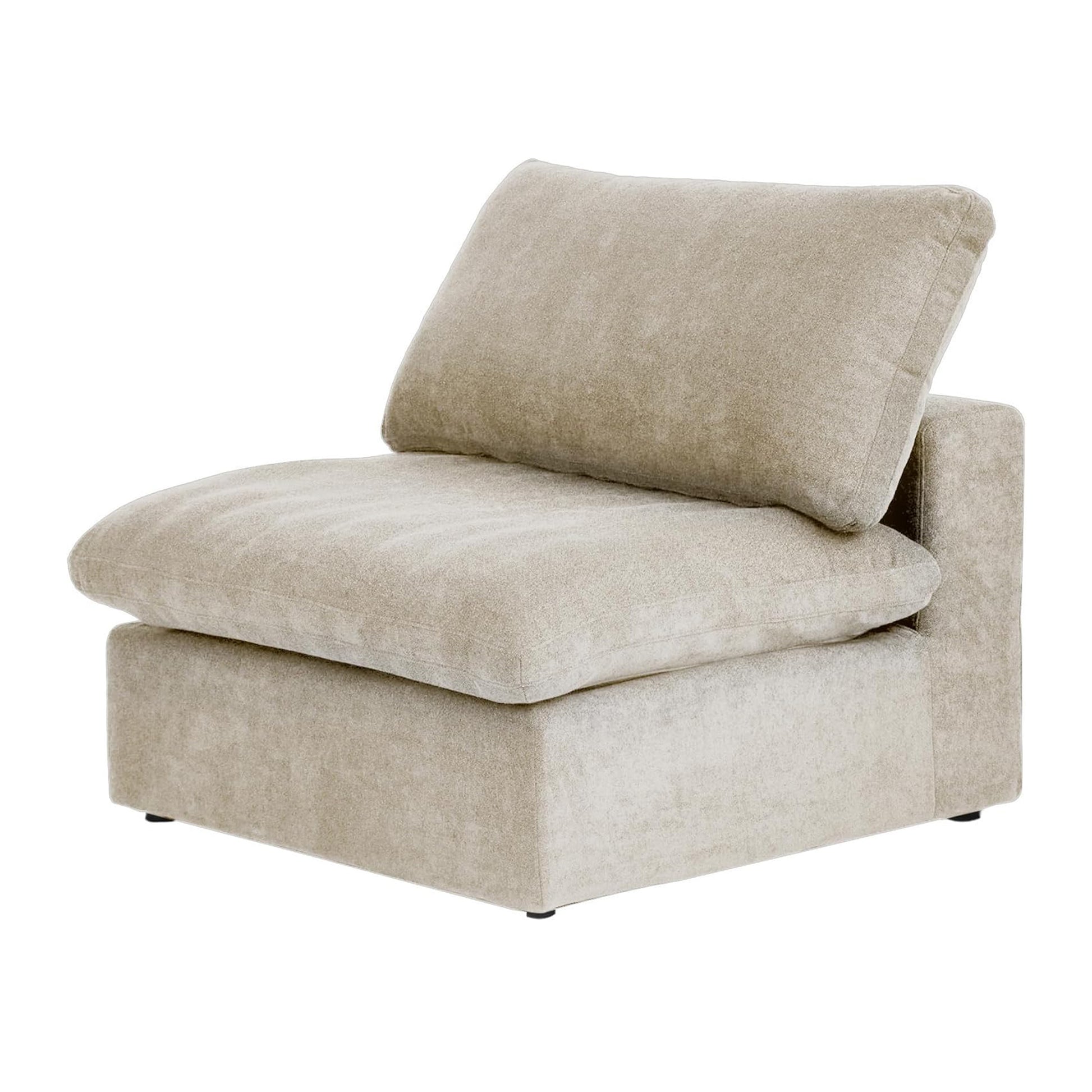 Sofatica® 4-Seater U-Sectional Couch in Beige | Performance Fabric