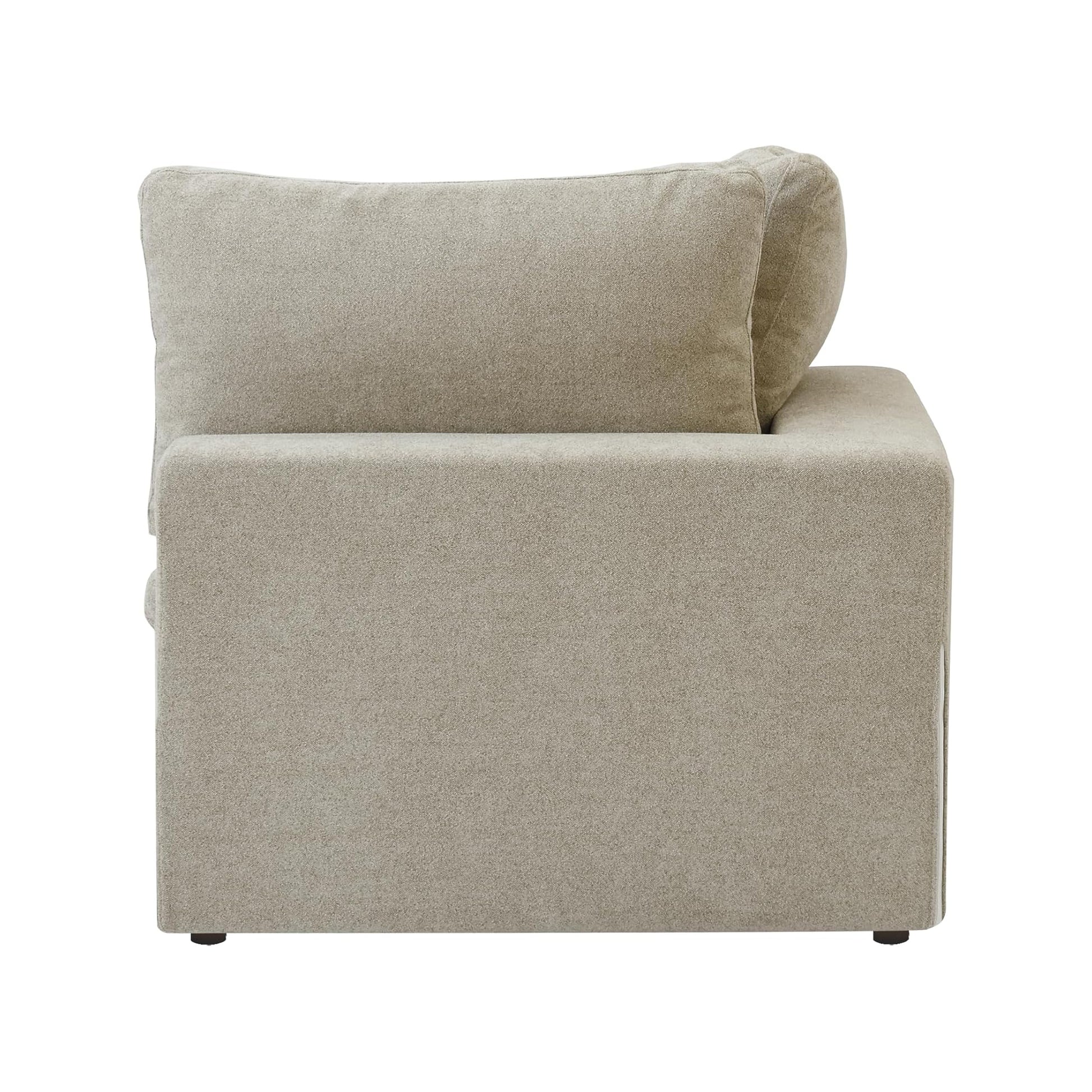 Sofatica® 4-Seater U-Sectional Couch in Beige | Performance Fabric