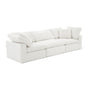 Sofatica® Modular 3-Seater Cloud Couch in White | Performance Fabric - Sofatica  