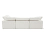 Sofatica® Modular 3-Seater Cloud Couch in White | Performance Fabric - Sofatica  