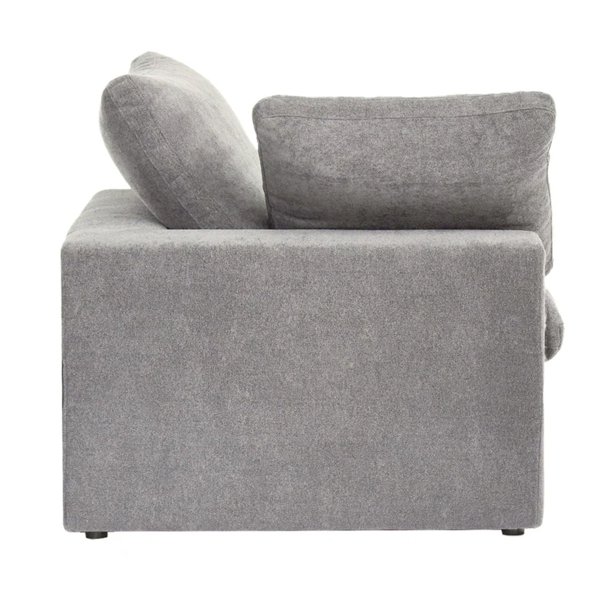 Sofatica® 4-Seater U-Sectional Couch in Gray | Performance Fabric