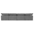 Sofatica® 4-Seater L-Sectional Cloud Couch in Gray | Performance Fabric - Sofatica  